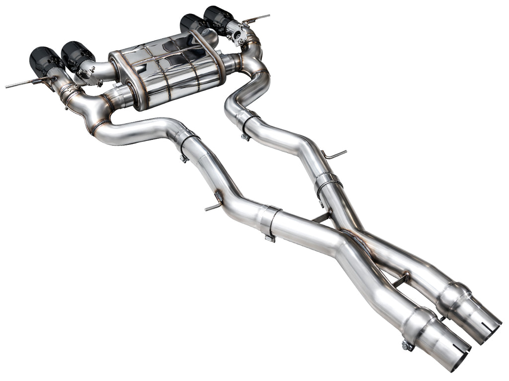 AWE SwitchPath™ Exhaust for BMW G87 M2 - 4.5" Diamond Black Tips
