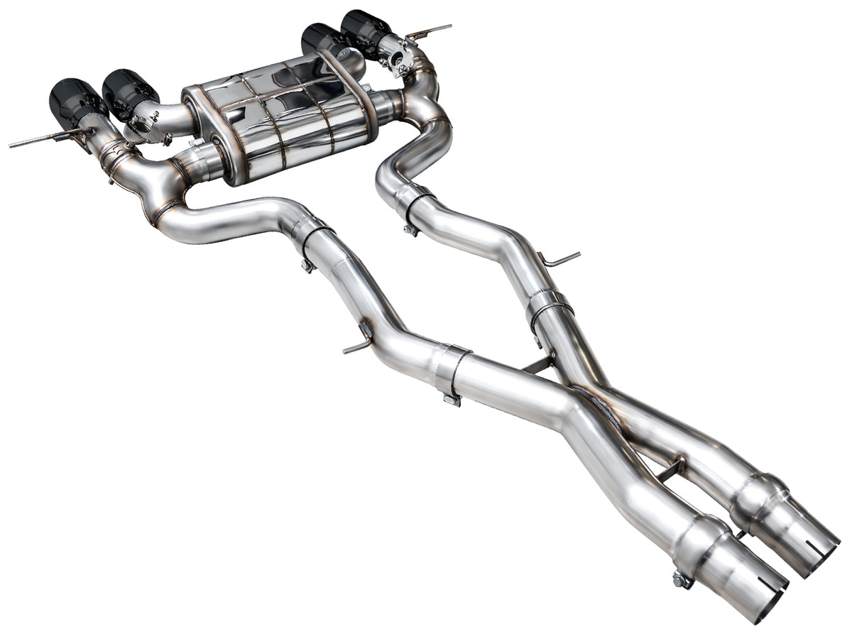 AWE SwitchPath™ Exhaust for BMW G87 M2 - 4.5" Diamond Black Tips