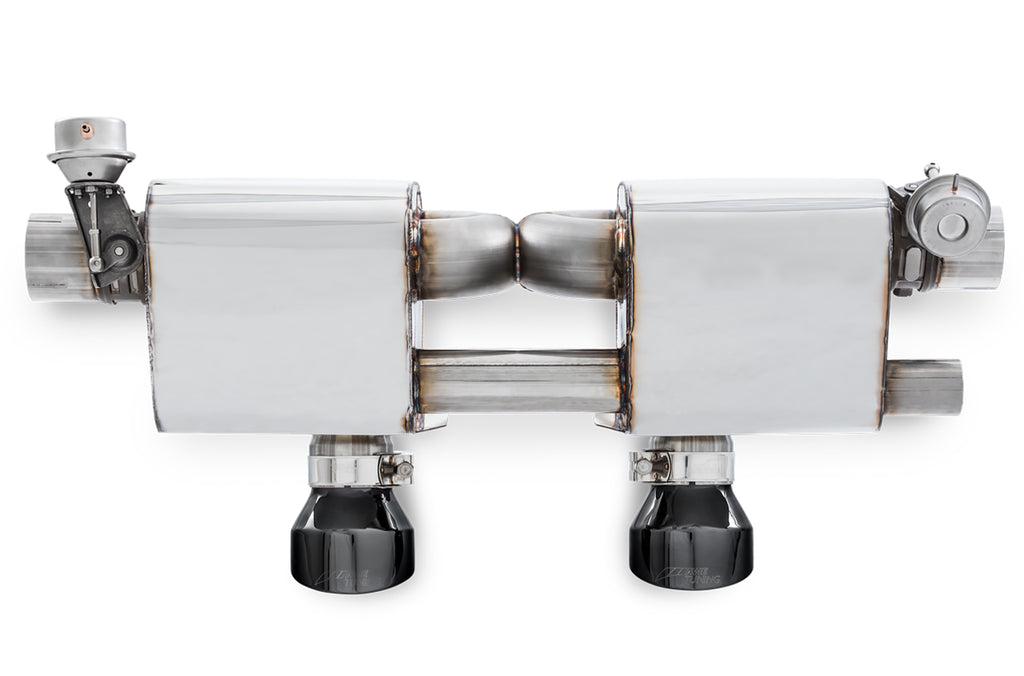 AWE SwitchPath™ Exhaust for 991.2 Carrera / S / GTS with PSE - Diamond Black Tips