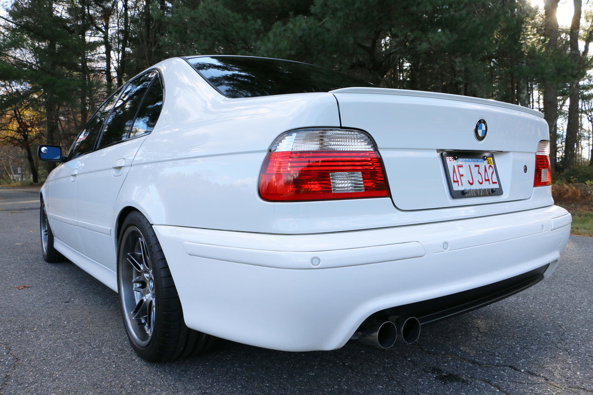 Stainless Steel - Polished Tips - w/ Standard Bumper - E39