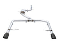 AWE Track Edition Exhaust - Resonated - for MK7 Jetta GLI w/ High Flow Downpipe (not included) - Diamond Black Tips