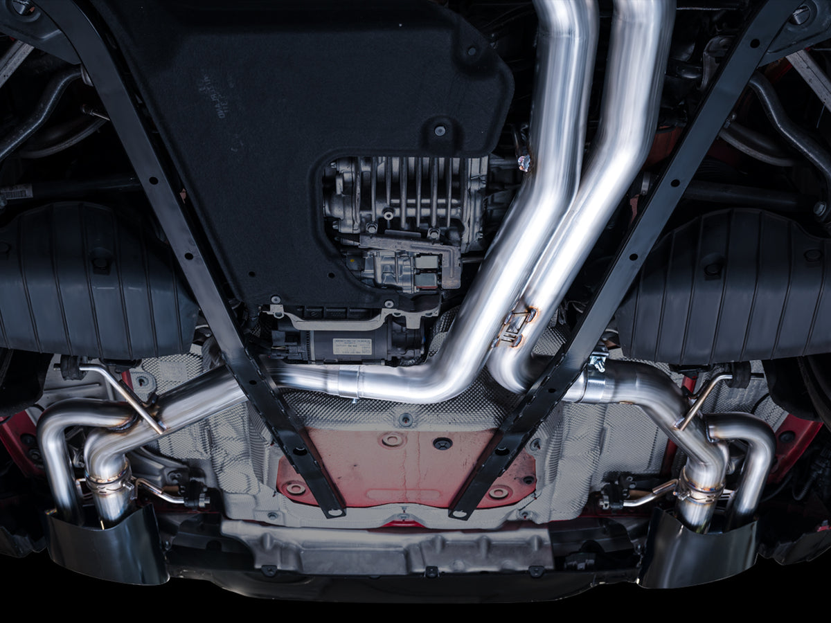 AWE SwitchPath™ Exhaust for C8 Audi RS 6/RS 7 - Diamond Black RS-style Tips