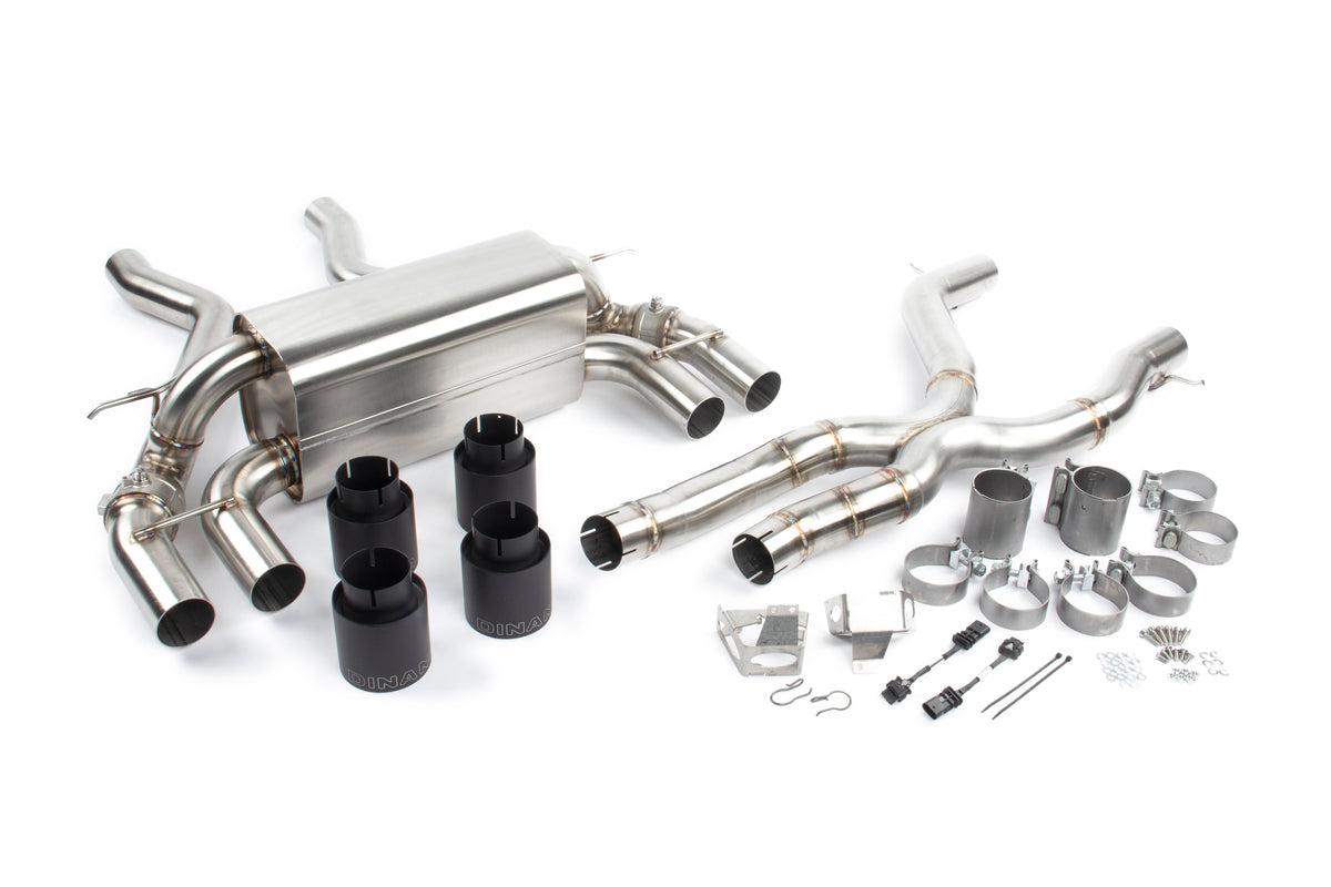Stainless Steel - Black Tips - F87