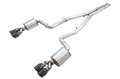 AWE Touring Edition Exhaust for 17+ Challenger 5.7 - 4" Diamond Black Tips