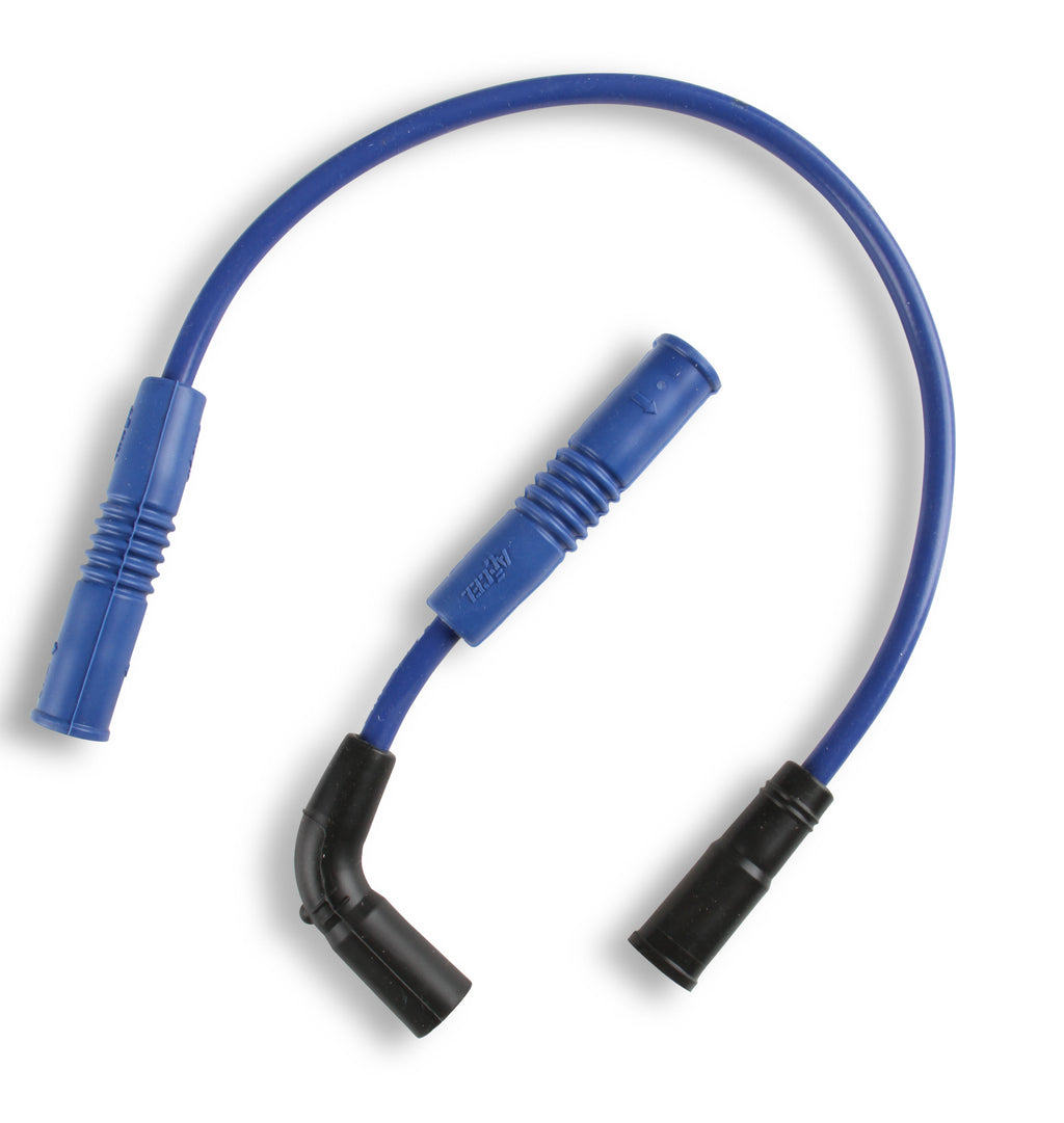 Custom Wire Set - 09-15 Sportster XR1200 - 8mm - Blue - Custom Spark Plug Wire Set - 2009-2015 Sportster XR1200 - 8mm - Blue