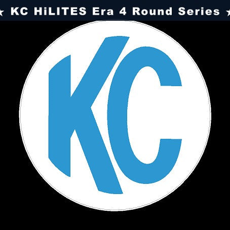 KC HiLITES Era 4 ROUND Series Light Cover Overlays - Universal