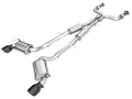 AWE Touring Edition Exhaust for Nissan Z - 5” Diamond Black Tips