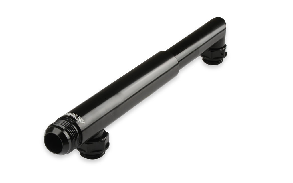 Adjustable Length Range - 6.8" to 10.5" (c/l to c/l of -12 O-Ring Port Swivels), Billet Aluminum w/ (2) O-ring seals.  Ideal for use w/ LS0022ERL & Remote Mounted Electric Water Pump