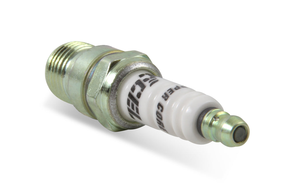 HP Copper Spark Plug - Shorty - 14mm Thread - .460 in Reach - Tapered Seat - Non-Resistor - 4 Pack