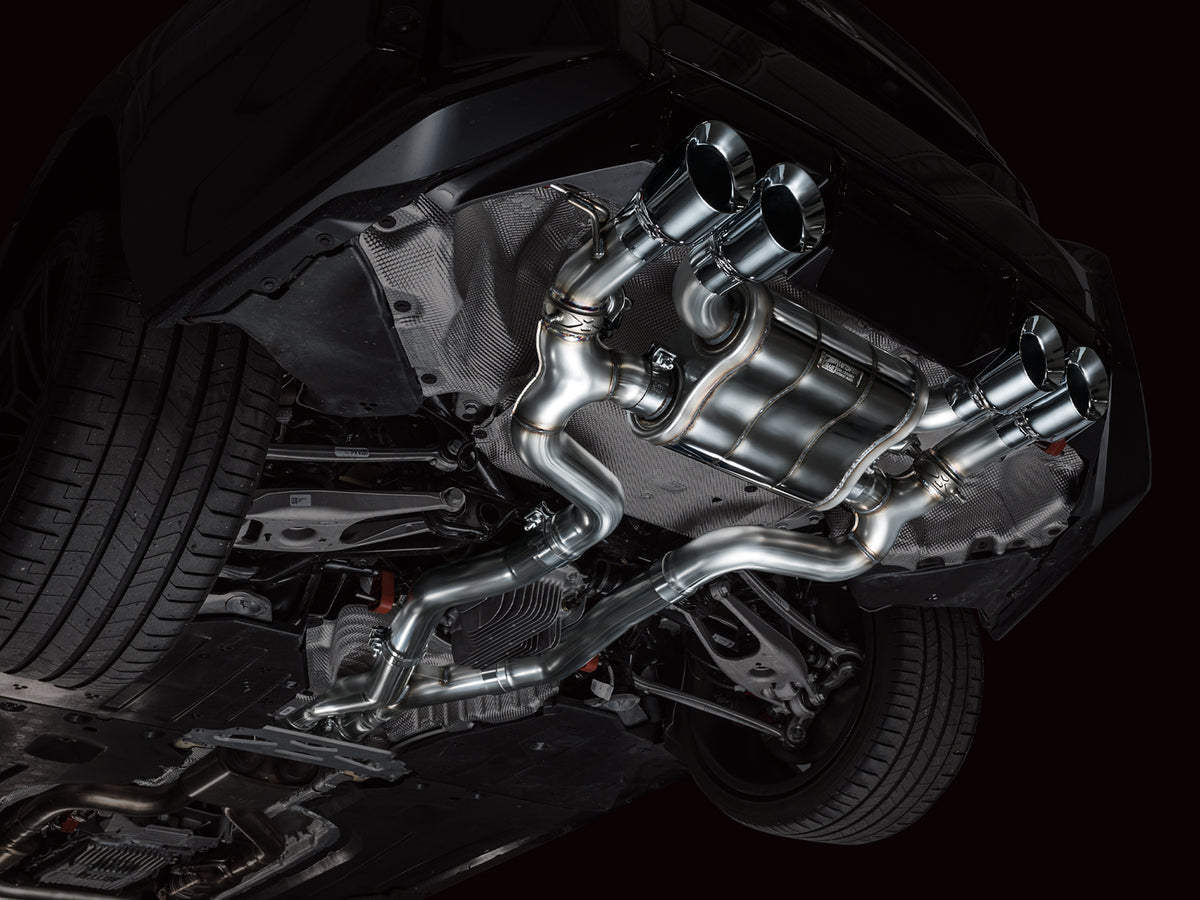 AWE SwitchPath™ Exhaust for BMW G87 M2 - 4.5" Chrome Silver Tips