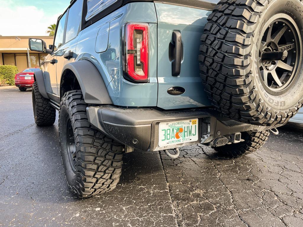 Ford Bronco Rear Oval Emblem Overlay (Tint or Solid) - 2021-2026 Bronco / Bronco Sport