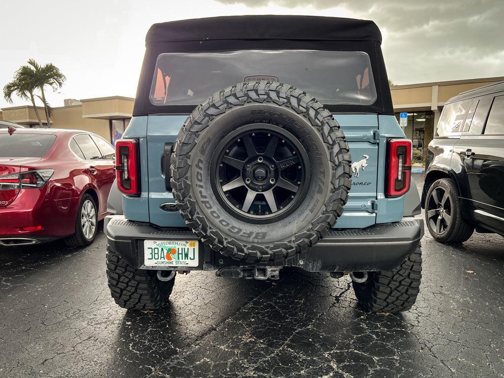 Ford Bronco Rear Oval Emblem Overlay (Tint or Solid) - 2021-2026 Bronco / Bronco Sport
