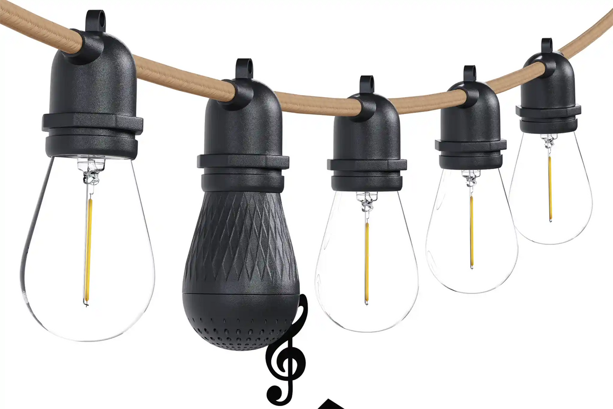 Free Spirit Recreation — Camping String Lights with Speakers