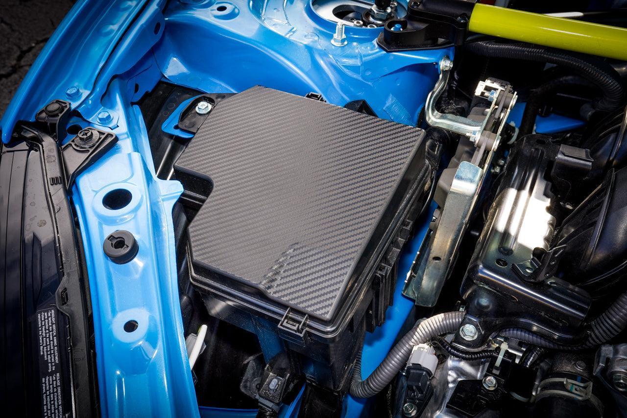 Fuse Box Cover 3D Carbon Overlay - 2022 BRZ / GR86