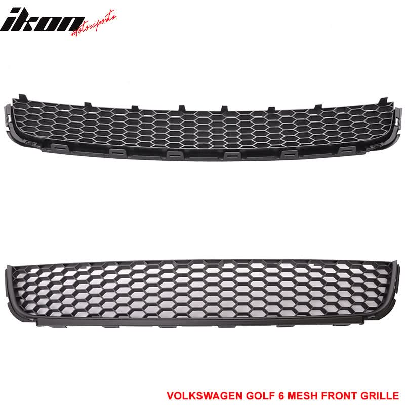 2010-2014 Volkswagen Golf MK6 Honeycomb GTI Chrome Trim Grille