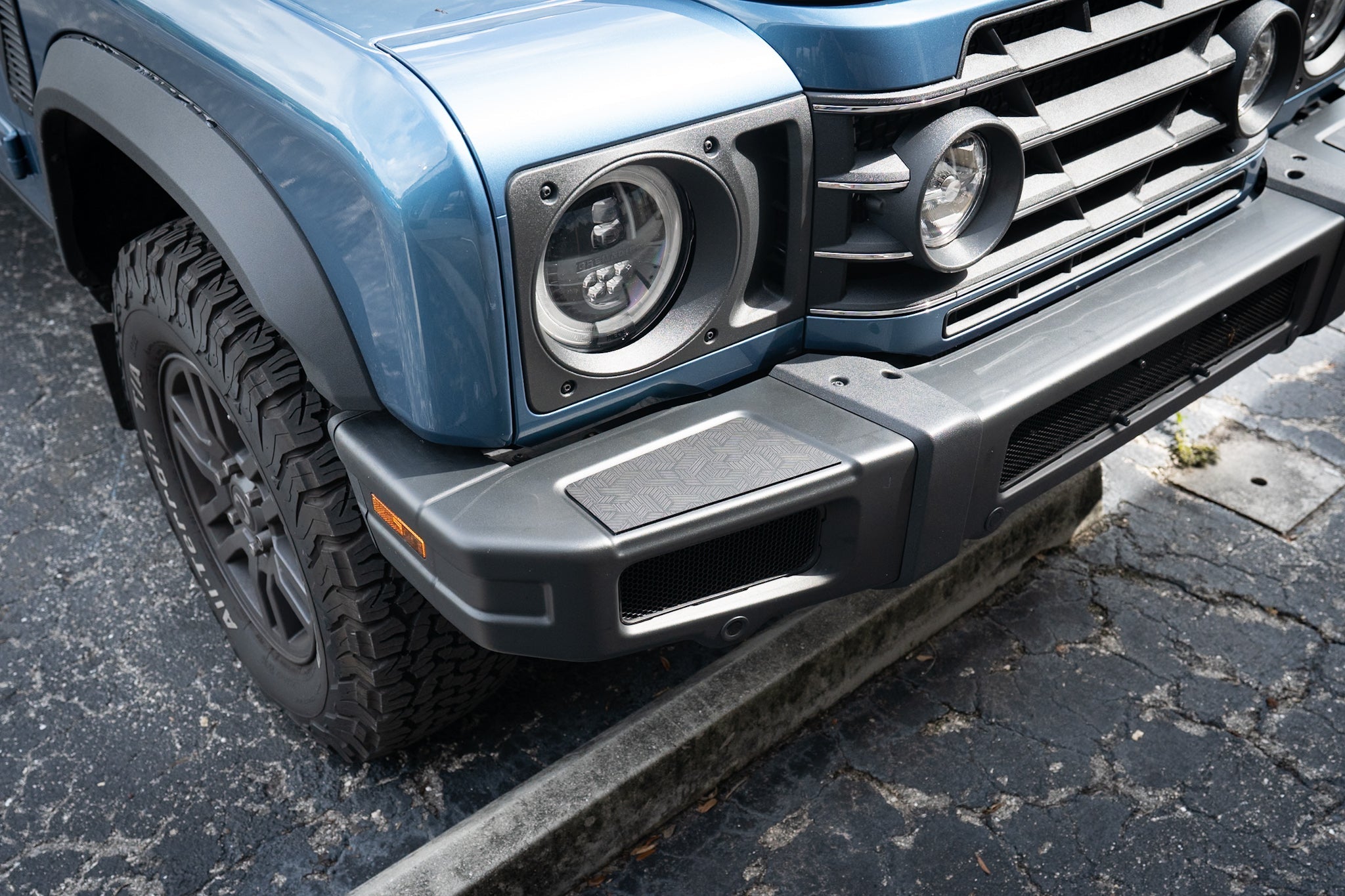 Front Bumper Step Pad Overlay Inserts (Pair) - 2024+ Grenadier (US Spec)