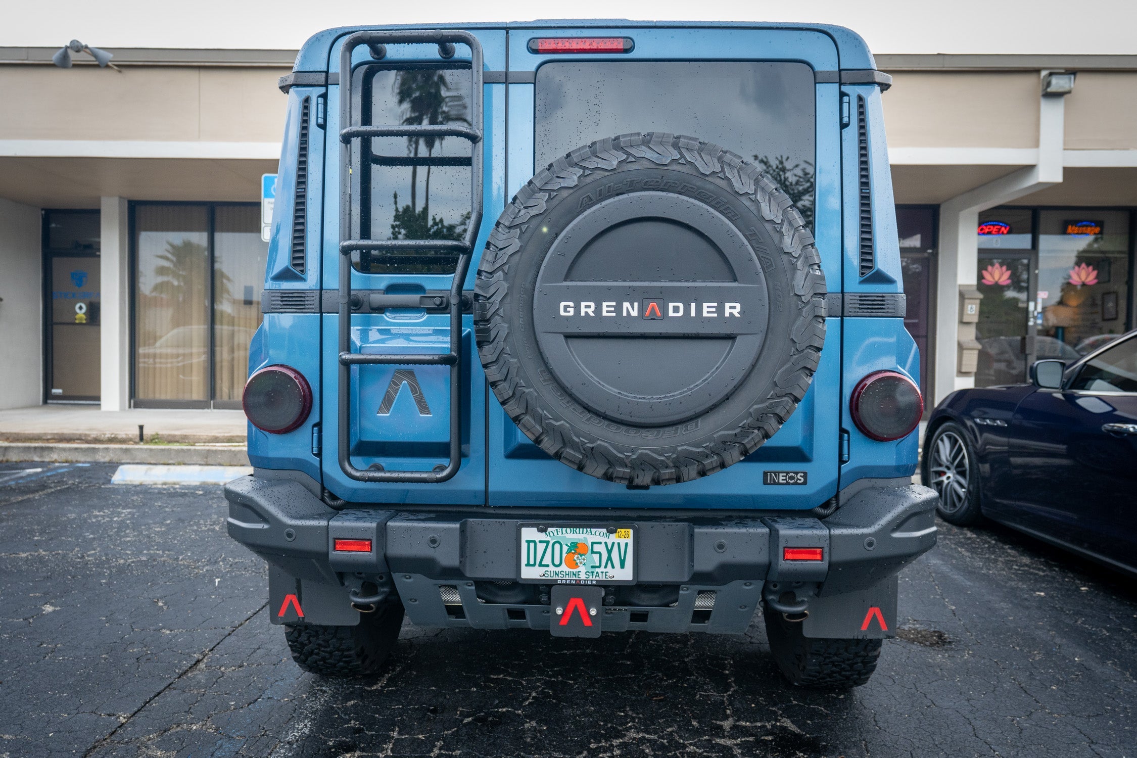 "GRENADIER" Slim License Plate Frame - 2024+ Grenadier / Quartermaster