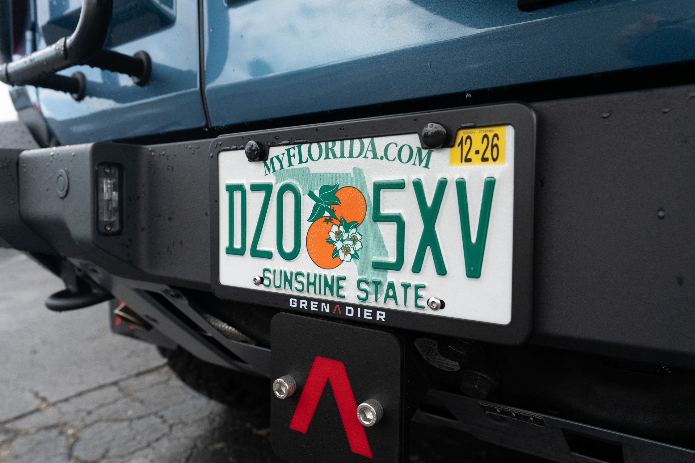 "GRENADIER" Slim License Plate Frame - 2024+ Grenadier / Quartermaster