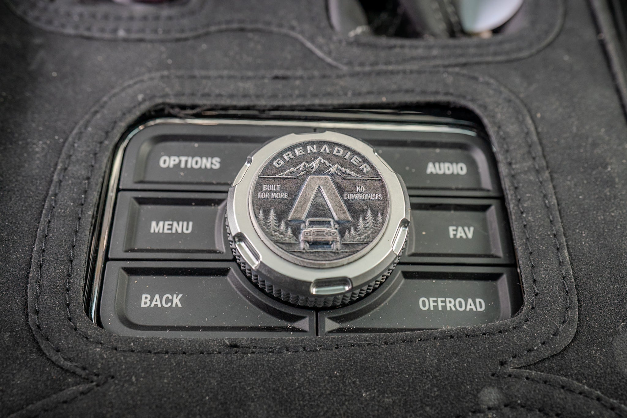 Center Console Acrylic Medallion - 2024+ Grenadier / Quartermaster