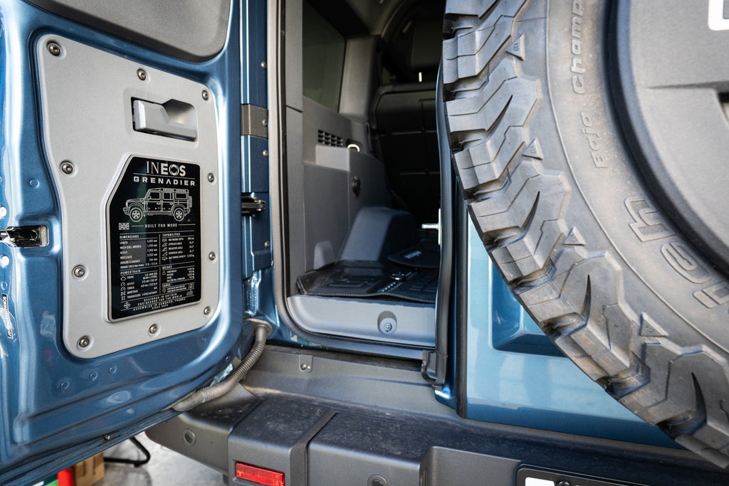 Spec Plate for Cargo Door - 2024+ Grenadier Station Wagon