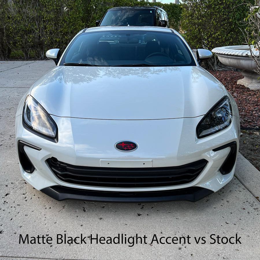 Headlight Accent Overlays - 2022+ BRZ / GR86