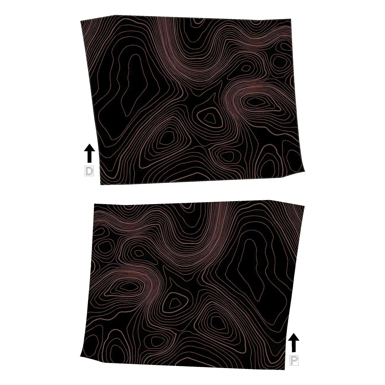 Topographic Glovebox Panel Protection - 2024+ Land Cruiser