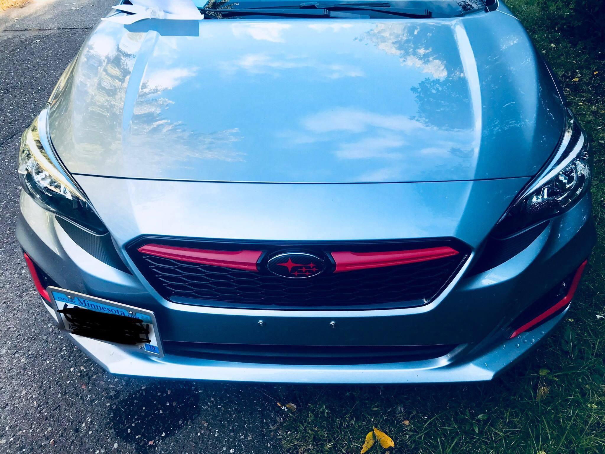 JDM Style 3D Carbon Fiber Headlight Accents - 2018+ Crosstrek / 2017+ Impreza