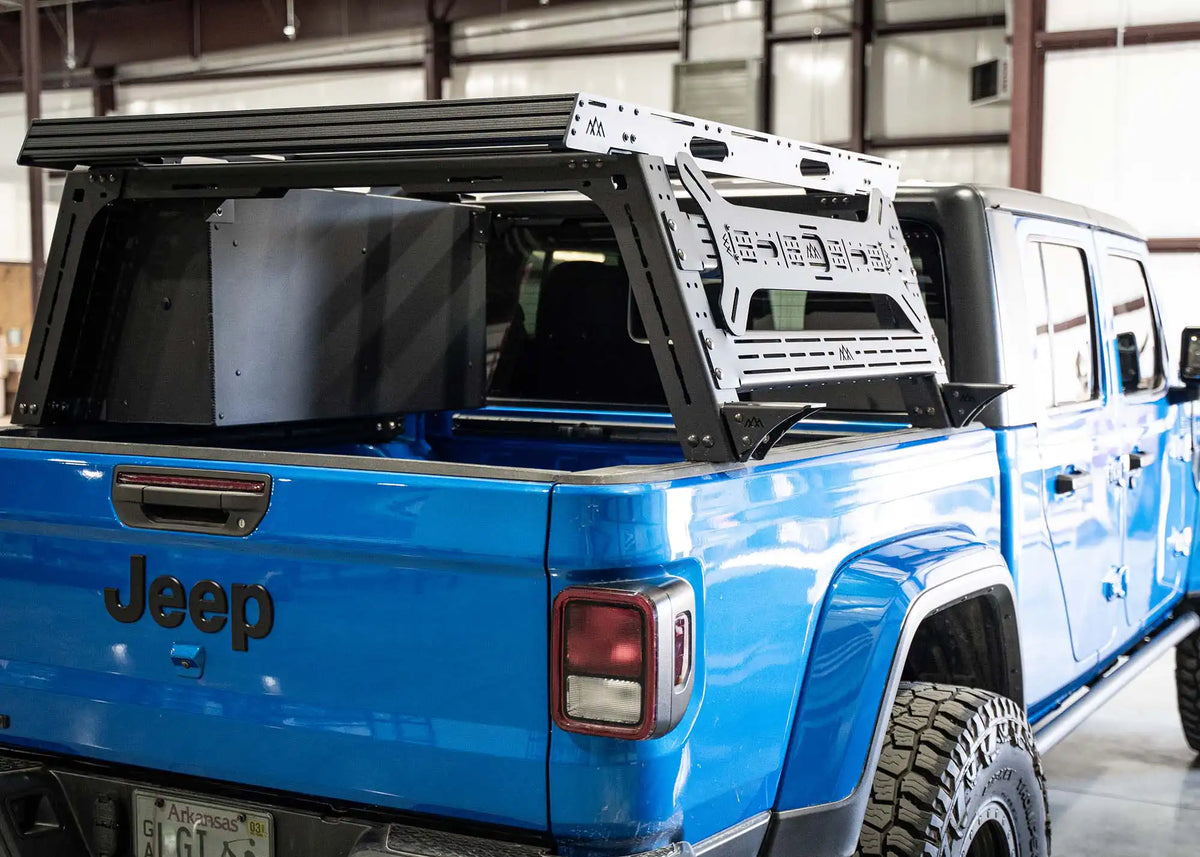 Backwoods Adventure Mods — Jeep Gladiator Bed Rack - DRIFTR Topper (Add-on)