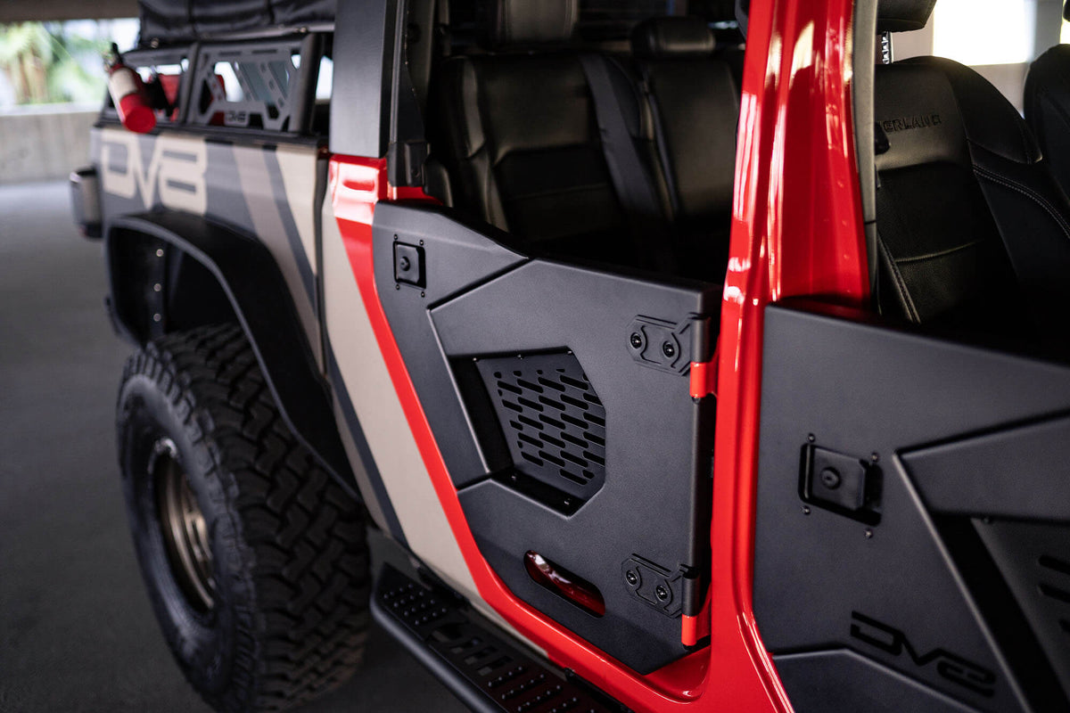 Jeep Wrangler JL & Gladiator JT Spec Series Half Doors Rear Set