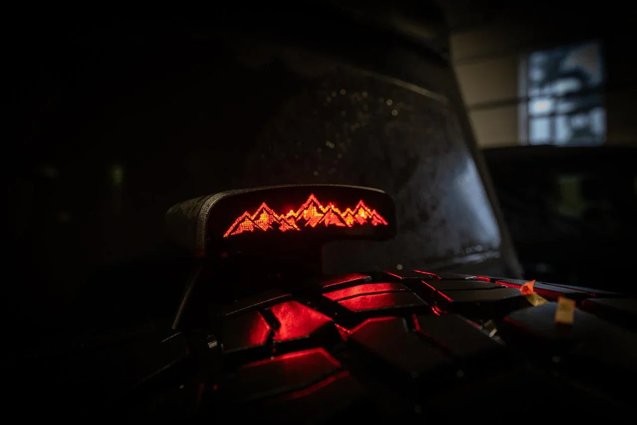 Laser Series Acrylic Third Brake Light Overlay - 2021+ Bronco