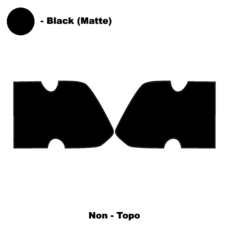 Topo Interior Door Cup Protector Kit - 2021+ Bronco