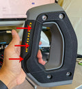 Outer Grab Handle Stripe Overlays (Full Coverage) - 2021+ Bronco