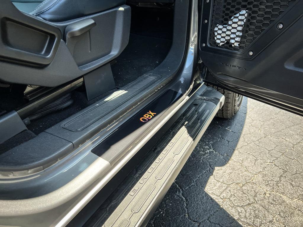 Printed Series Door Sill Protectors - 2021+ Bronco 2/4 Door