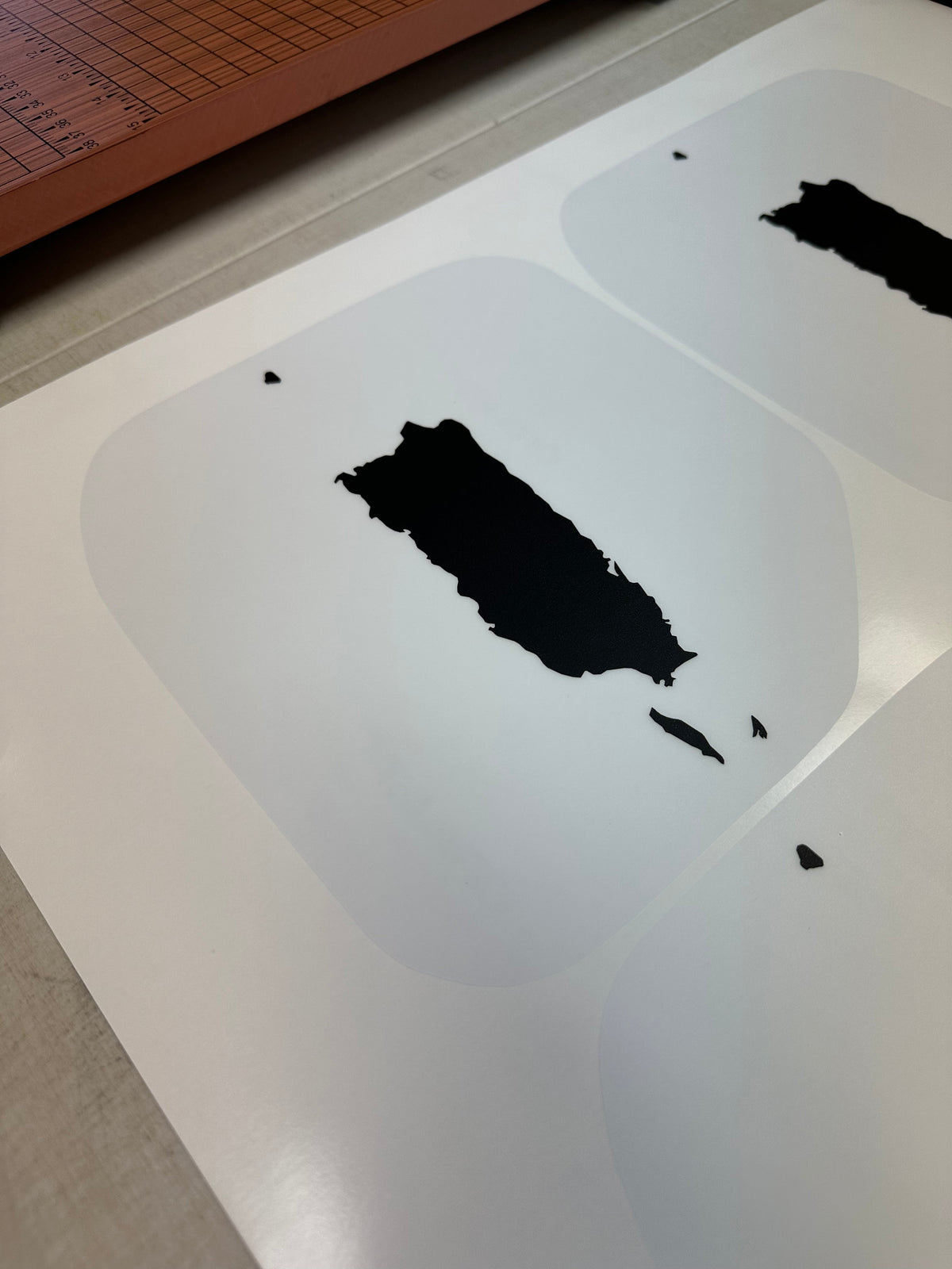 Printed Series Fuel Door Overlay - 2021+ Bronco