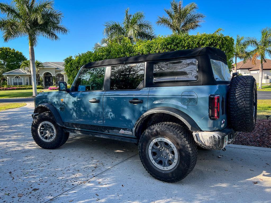 Printed Series Fuel Door Overlay - 2021+ Bronco
