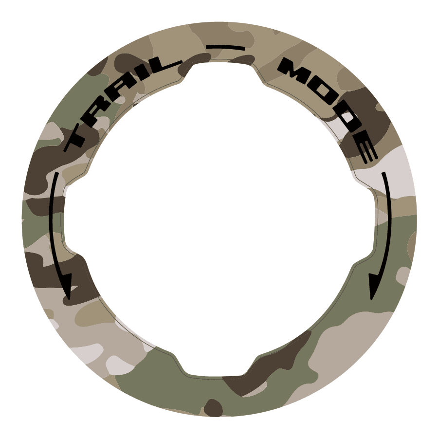 Printed Series GOAT Mode Dial Ring Overlay V2.1 - 2021+ Bronco