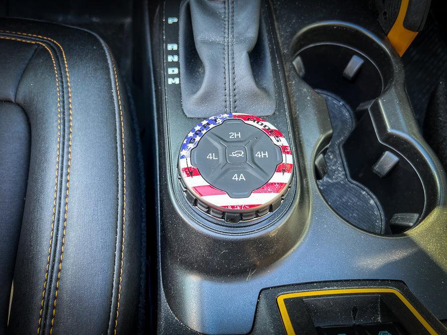 GOAT Mode Dial Ring Overlay V2 - 2021+ Bronco