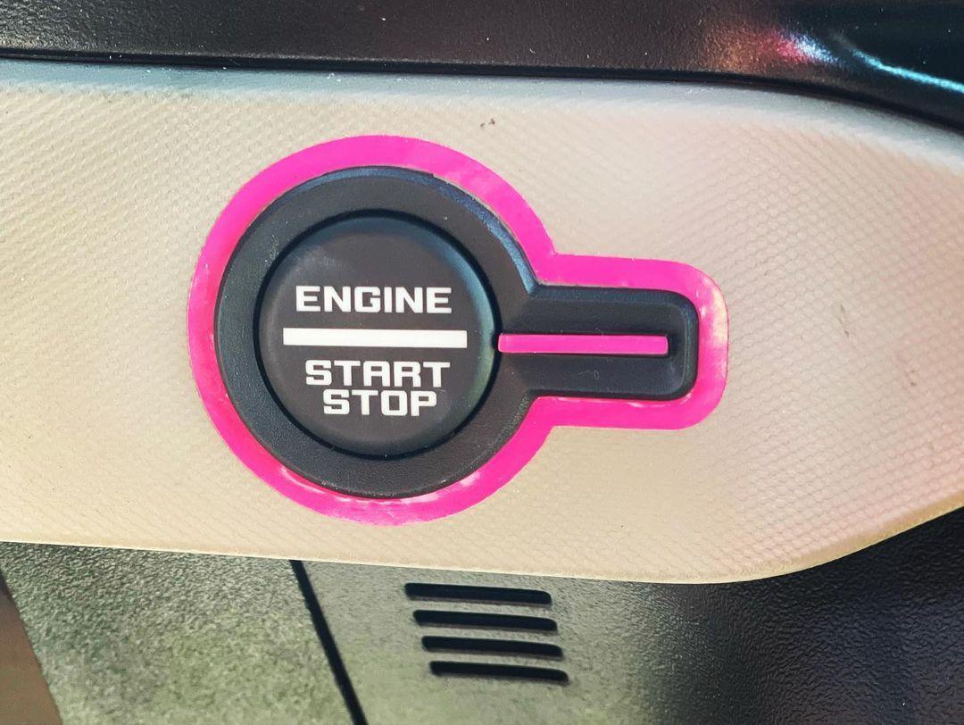 Push to Start Trim Outline (Standard Series) - 2021+ Bronco