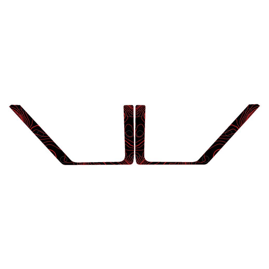 Topo Rear Door Net Trim Overlay Kit (Printed Series) - 2021+ Bronco