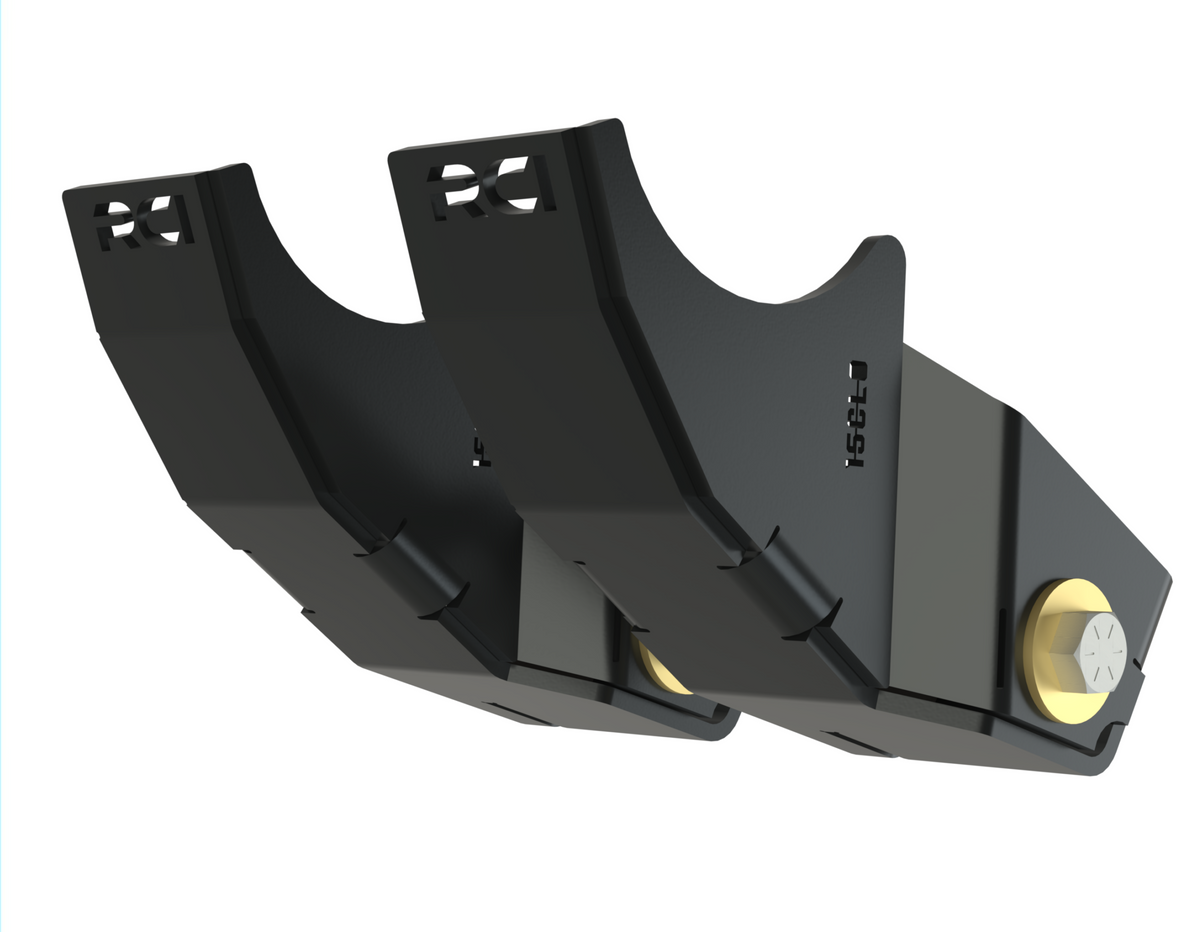 RCI Offroad Rear Shock Mount Skids | 15-22 Colorado - manufacturer catalog image