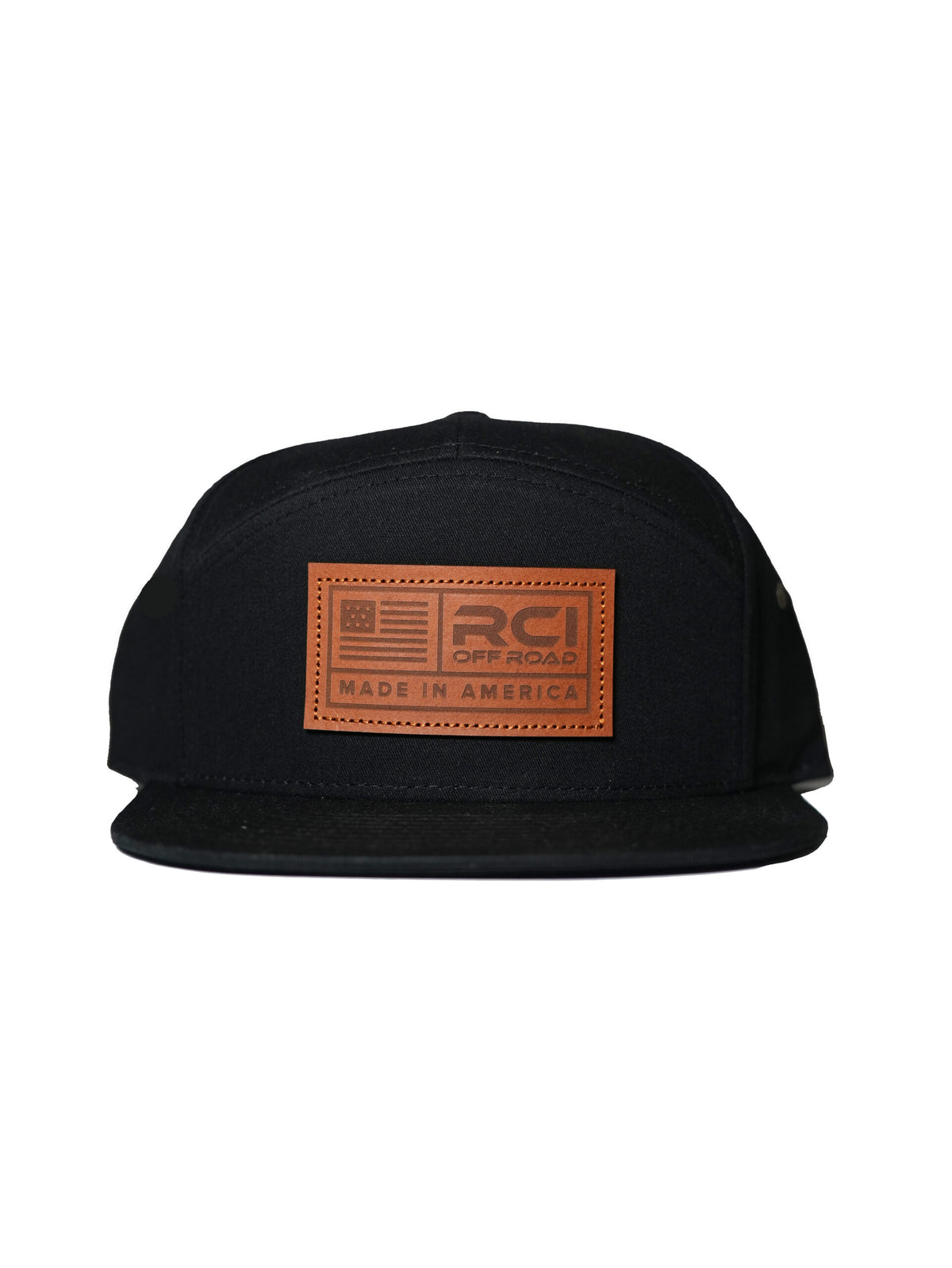 RCI supplier photo - RCI Leather Patch Hat Black