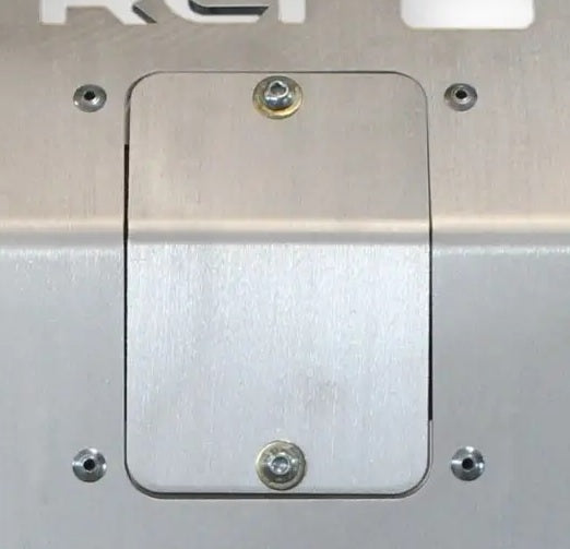 RCI Engine Skid Plate Replacement Oil Filter Access Door - 10-24 4Runner (non-KDSS), 05-23 Tacoma, 07-21 Tundra, 10+ FJ, 08-22 Sequoia