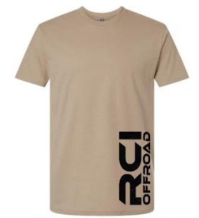 RCI Off Road RCI OFFROAD TAN TOPO T-SHIRT