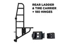 Sprinter Tire Carrier and Ladder + 180˚ Hinges