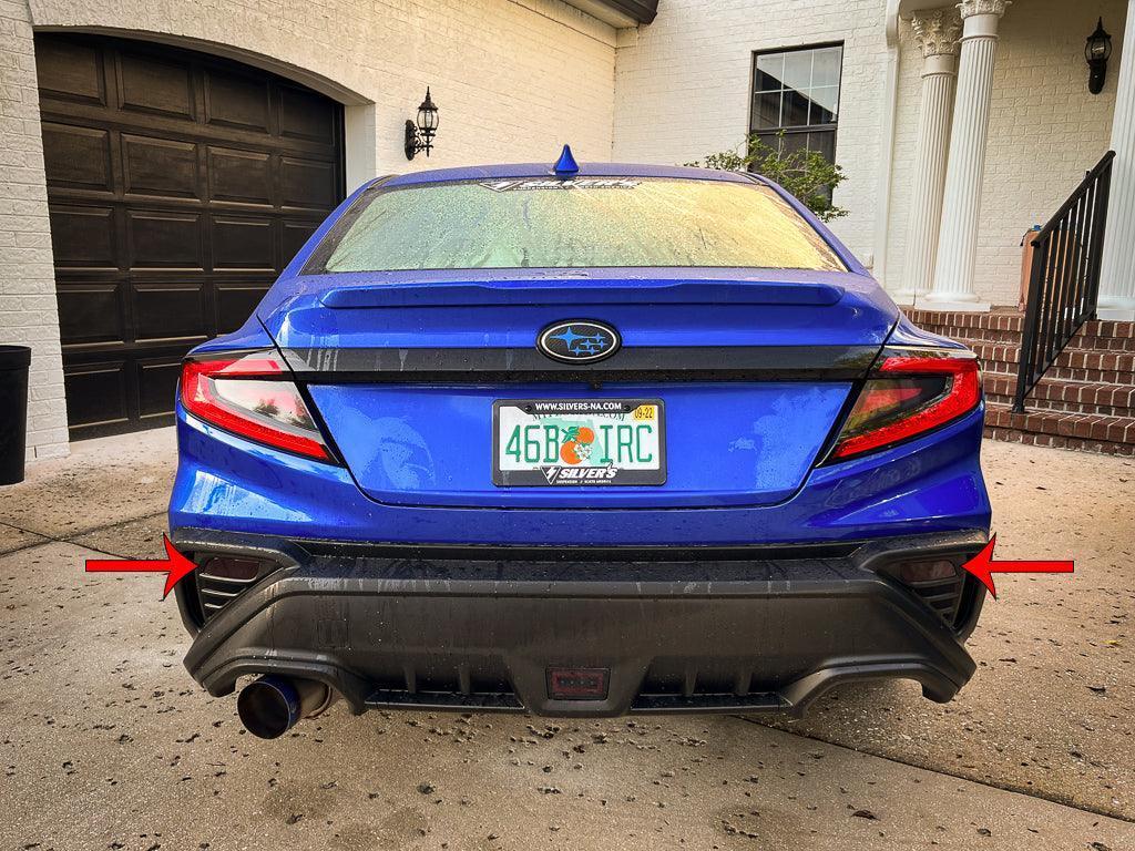Rear Reflector Overlays - 2022+ WRX