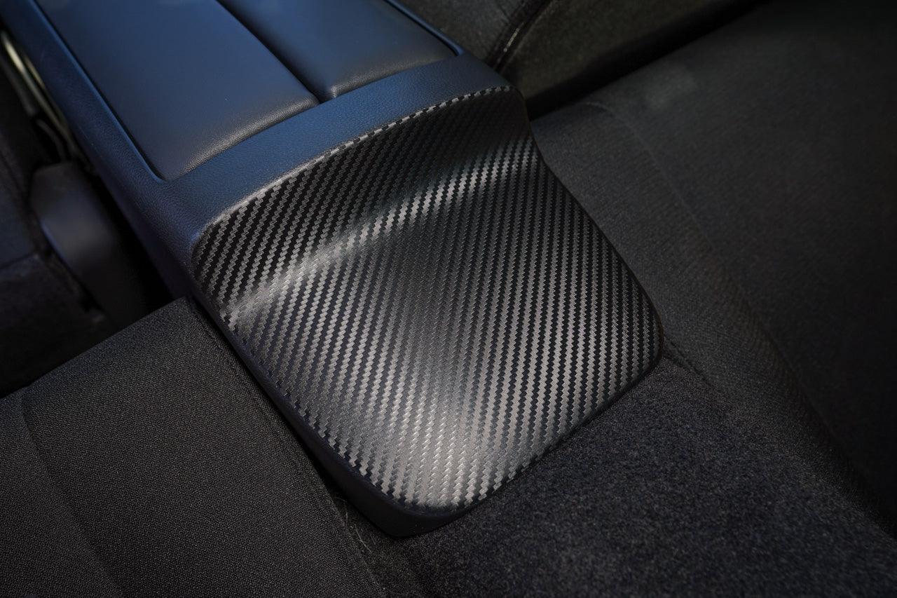 Rear Seat Center Console 3D Carbon Overlay - 2022+ BRZ / GR86
