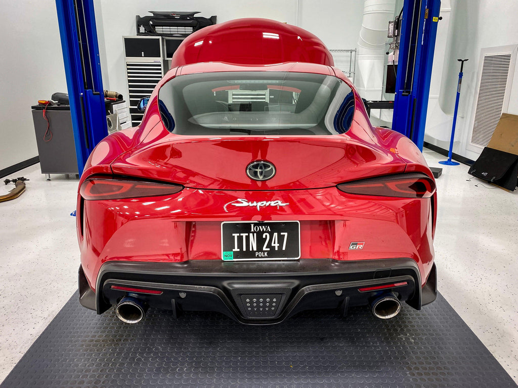 Carbon Fiber Reverse Lamp Overlay - 2020+ Supra