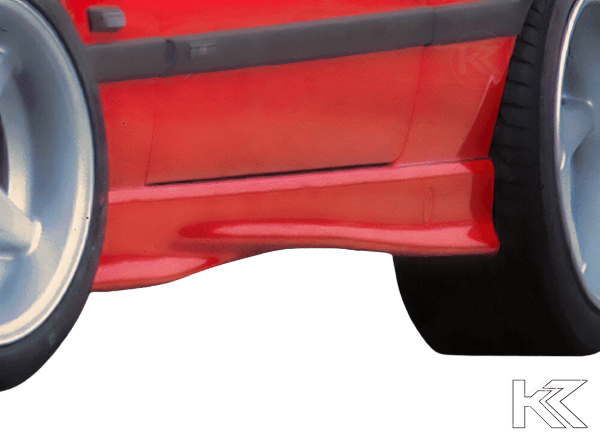 Rieger BMW E36 Compact Side Skirts V2