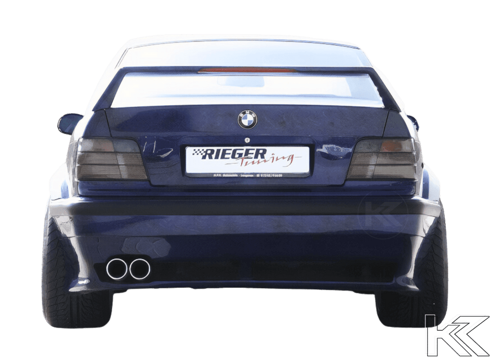 Rieger BMW E36 Sedan GT Wing wo/3rd Brake Light