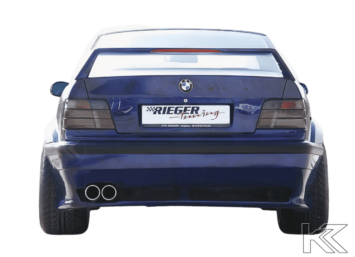 Rieger BMW E36 Vented Rear Bumper for Widebody